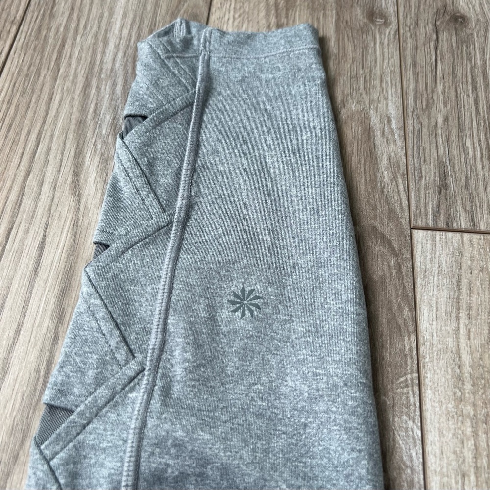 Athleta Girl Fold You So Tight gray leggings XXL 16 - Picture 3 of 8
